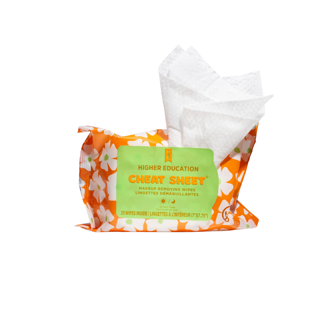Cheat Sheet Makeup Removing Wipes